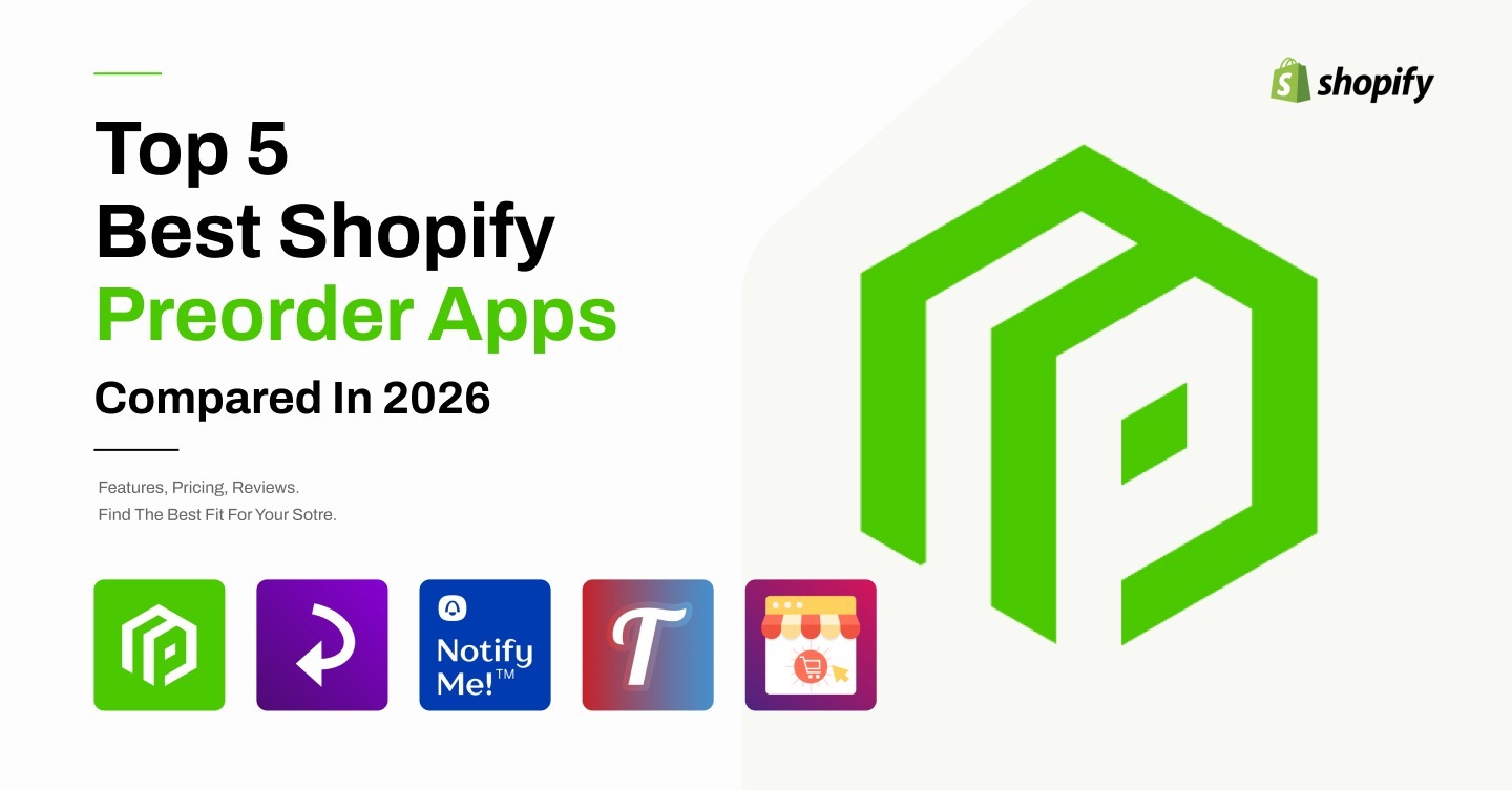 top 5 best shopify preorder apps