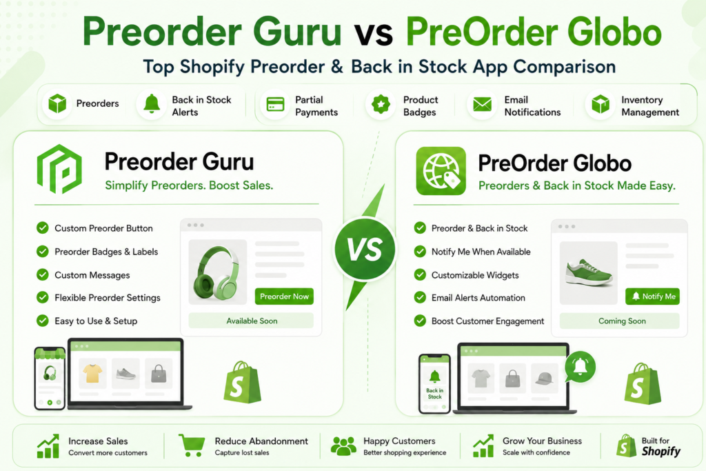 Preorder Guru vs PreOrder Globo