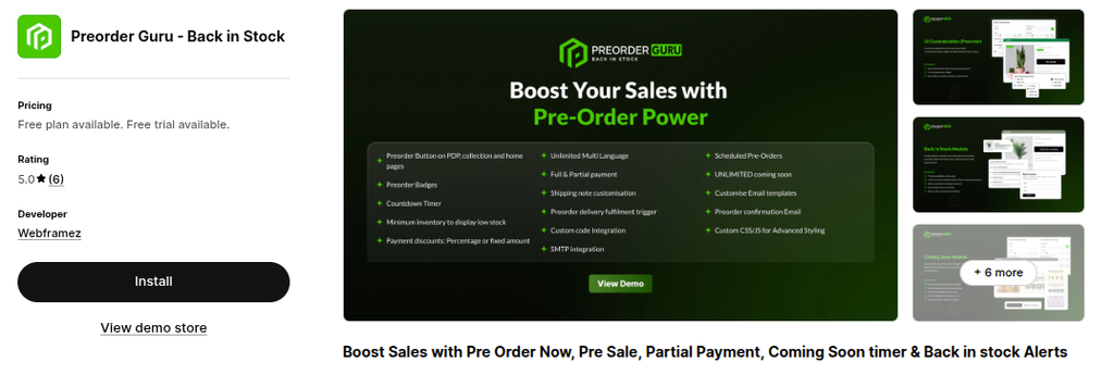 Preorder Guru